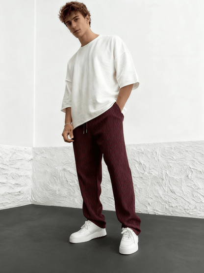 Ridgeflow Textured Knit Wide Leg Pants Product Image 09