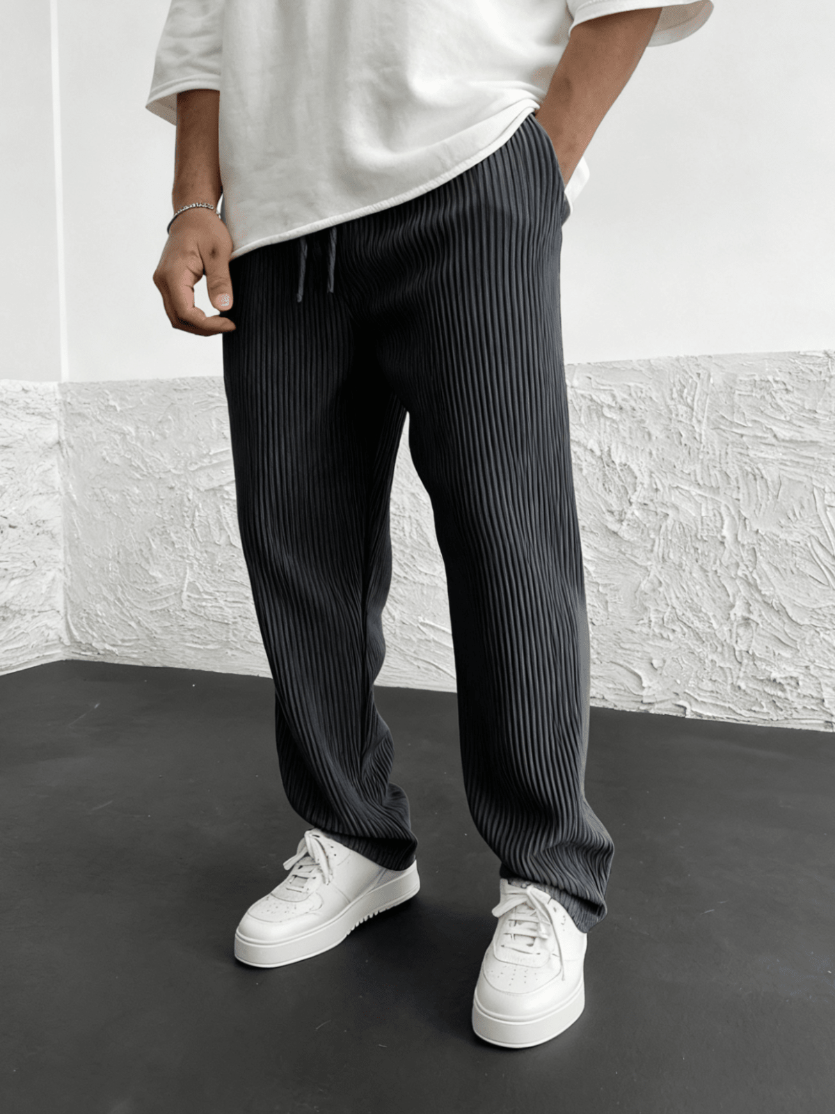 Ridgeflow Textured Knit Wide Leg Pants Product Image 11