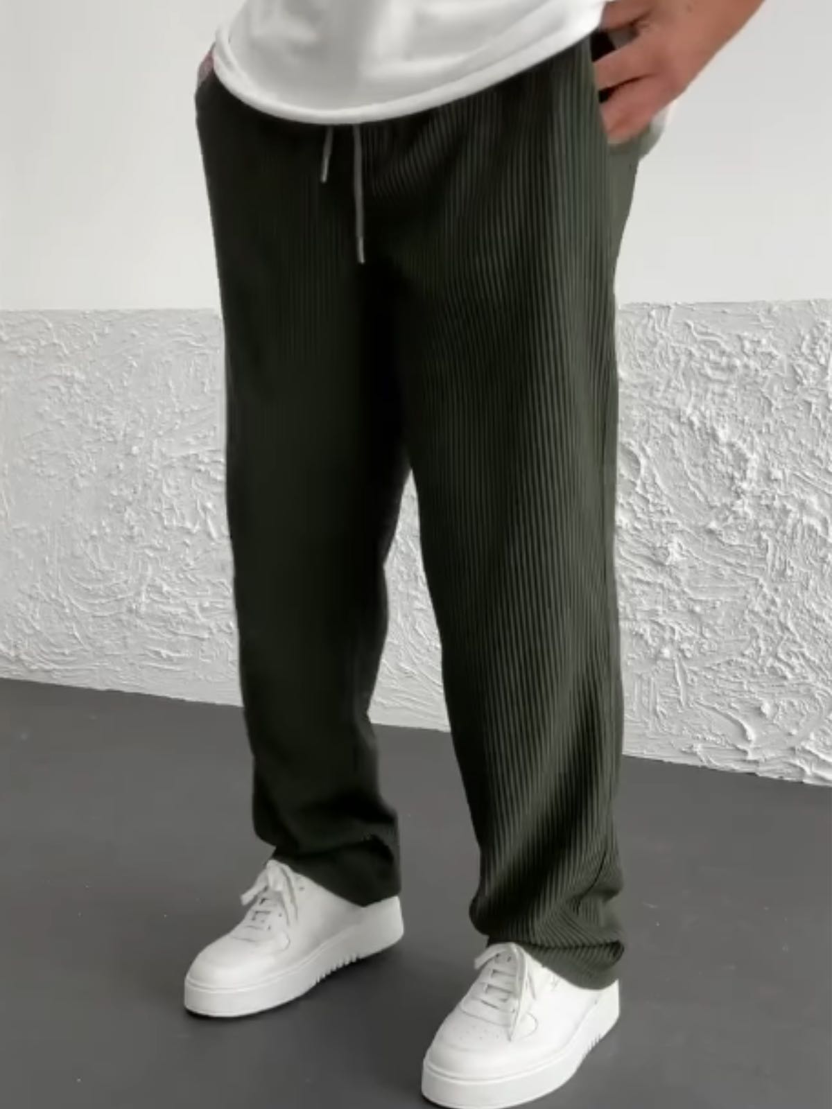 Ridgeflow Textured Knit Wide Leg Pants Product Image 12