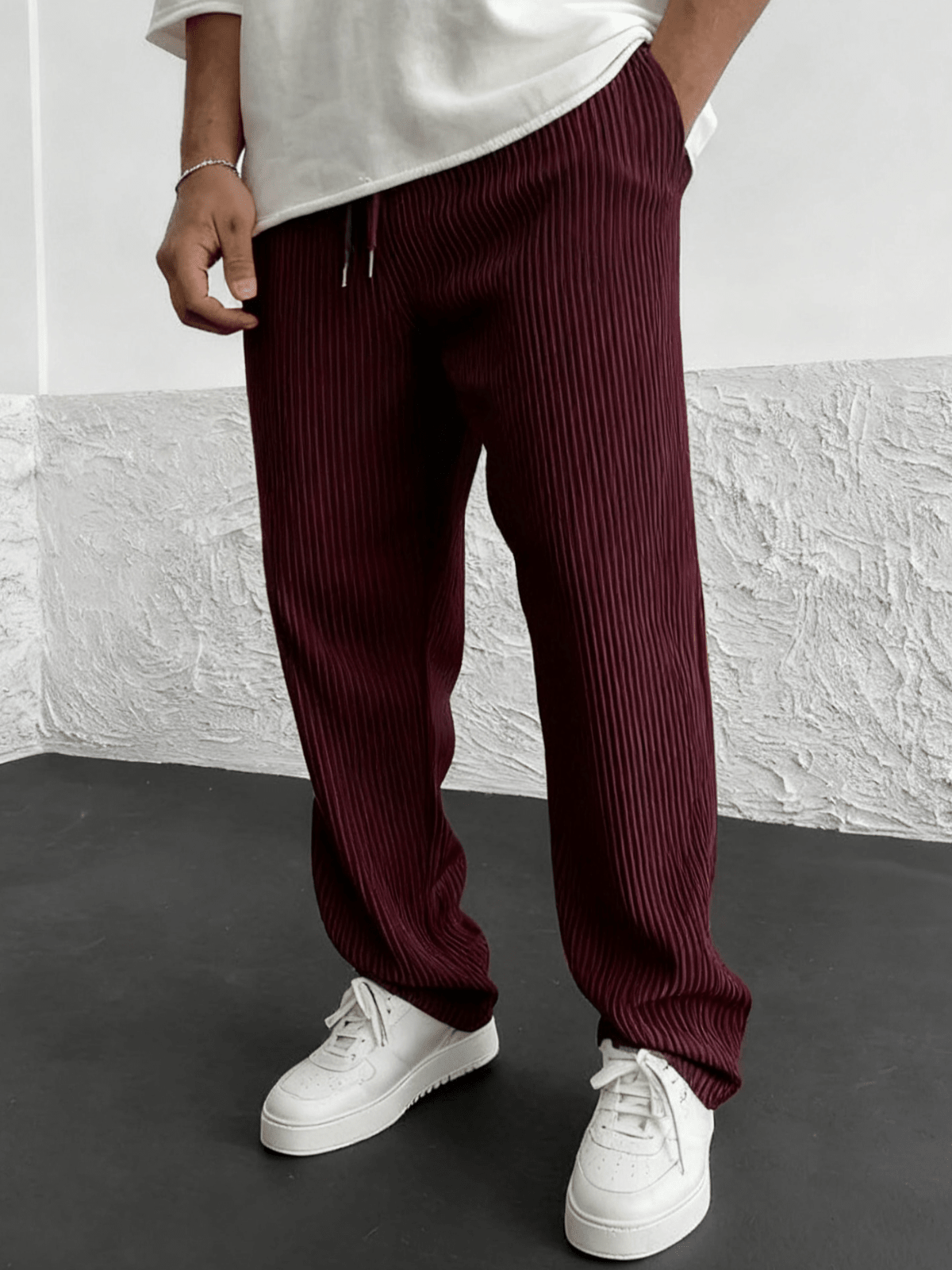 Ridgeflow Textured Knit Wide Leg Pants Product Image 13