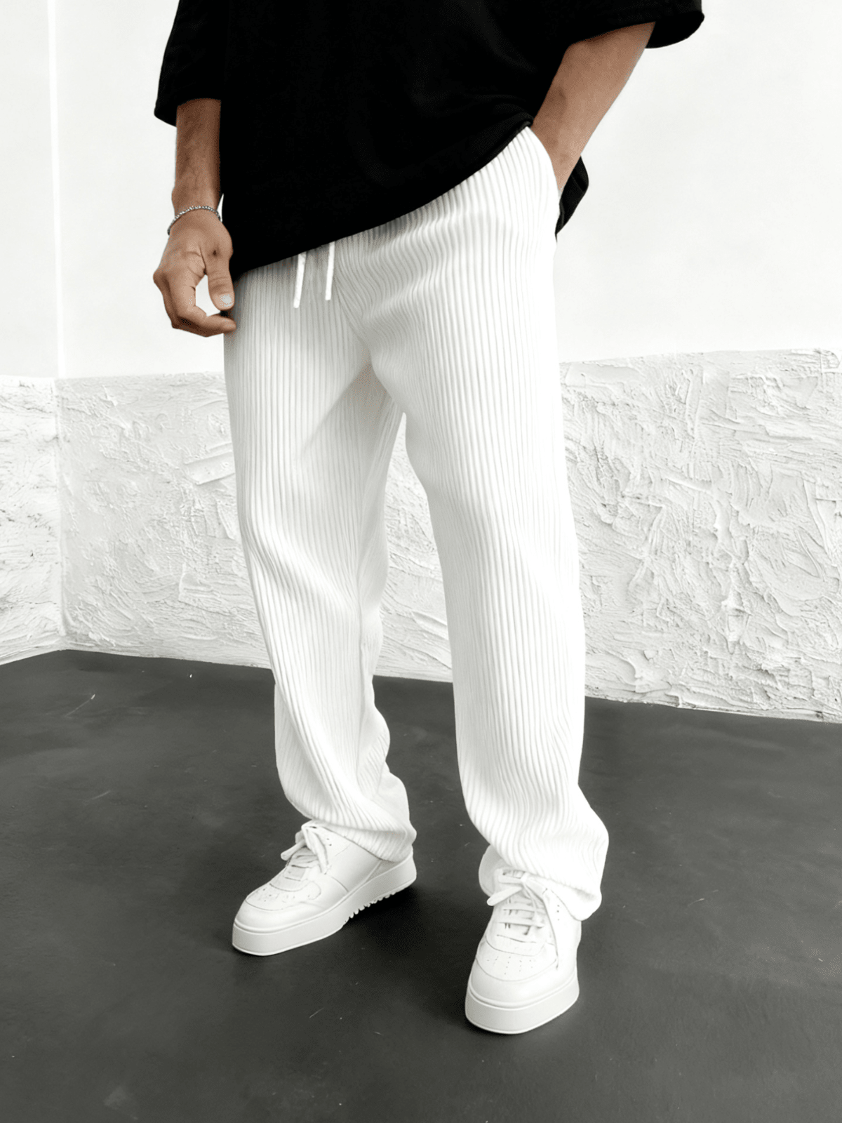 Ridgeflow Textured Knit Wide Leg Pants Product Image 14