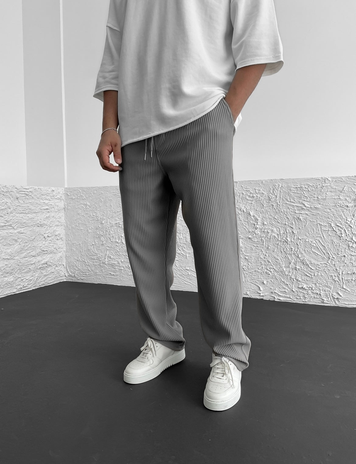 Ridgeflow Textured Knit Wide Leg Pants Product Image 15