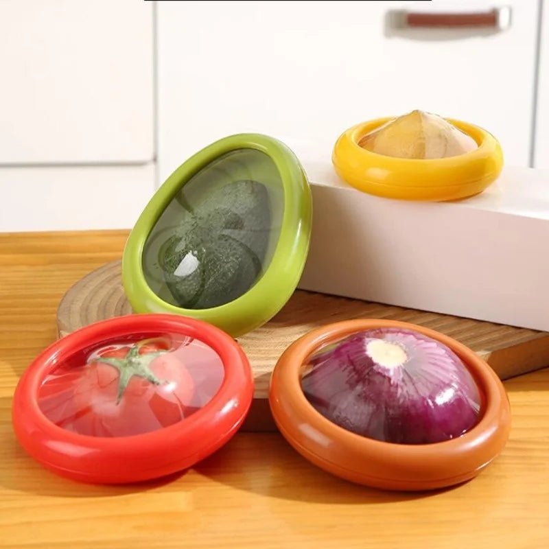 Rivia Silicone Stretch Covers Cut Produce Set Product Image 02