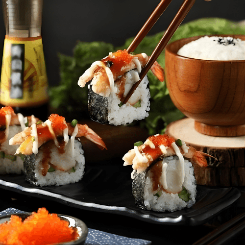 Rolleasy Sushi Rolling Kit Home Kitchen Tool Product Image 01