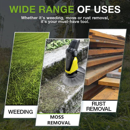 Rugged Steel Weed Trimmer Head Yard Cleanup Disc Product Image 02