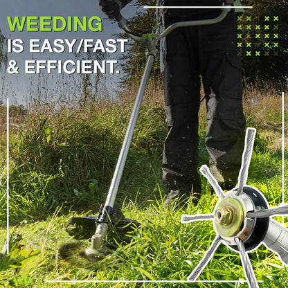Rugged Steel Weed Trimmer Head Yard Cleanup Disc Product Image 03