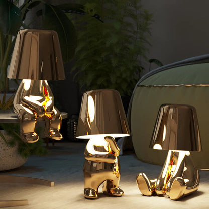Rumi Sculptural Touch Dimmable Rechargeable Table Lamp Product Image 05