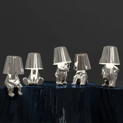 Rumi Sculptural Touch Dimmable Rechargeable Table Lamp Product Image 06