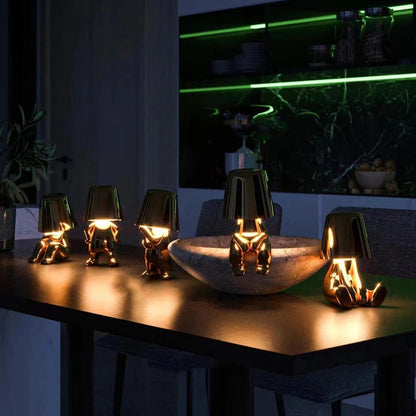 Rumi Sculptural Touch Dimmable Rechargeable Table Lamp Product Image 08