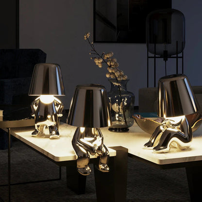 Rumi Sculptural Touch Dimmable Rechargeable Table Lamp Product Image 12