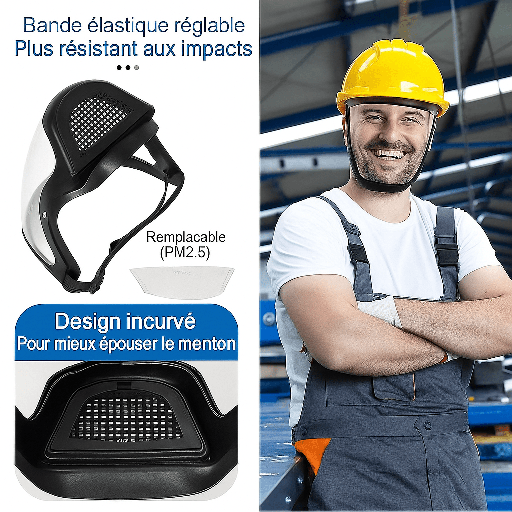 Safeview Anti Fog Lightweight Face Shield Product Image 03