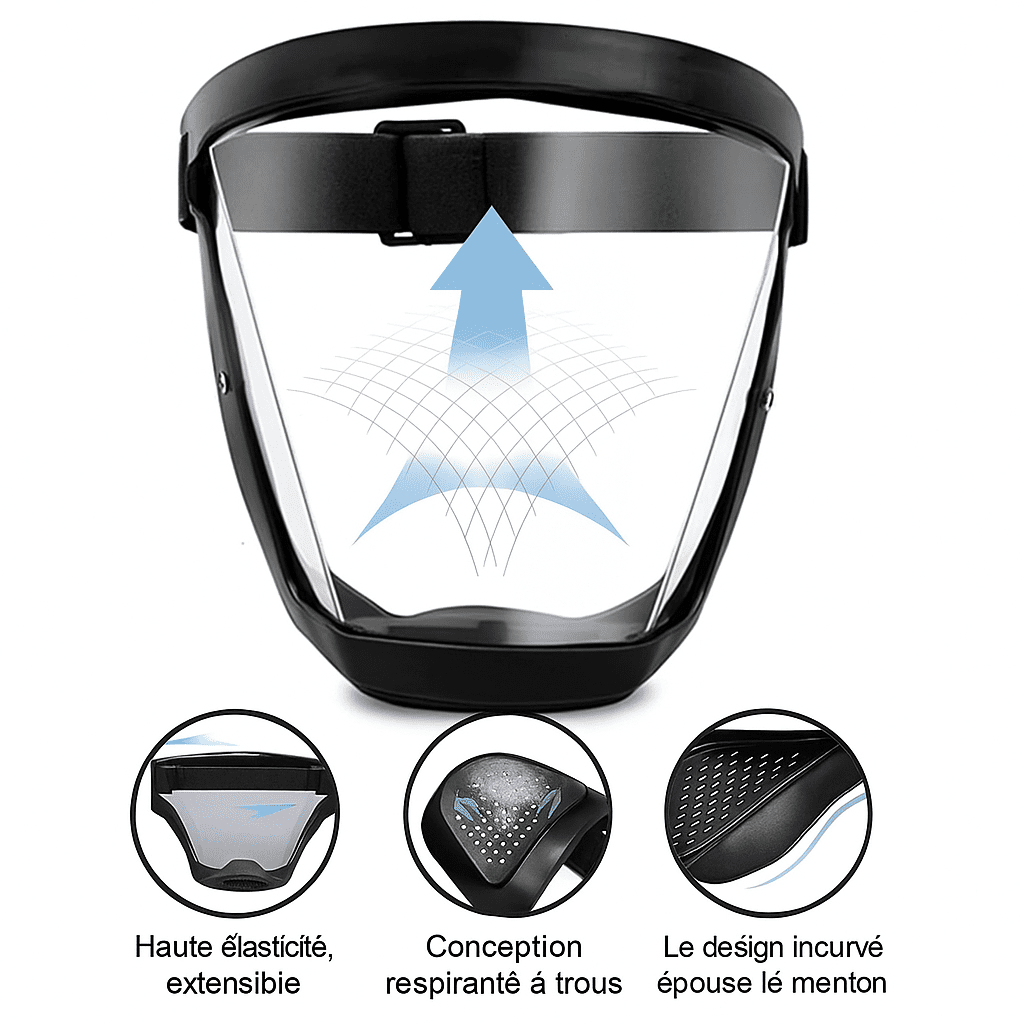 Safeview Anti Fog Lightweight Face Shield Product Image 04