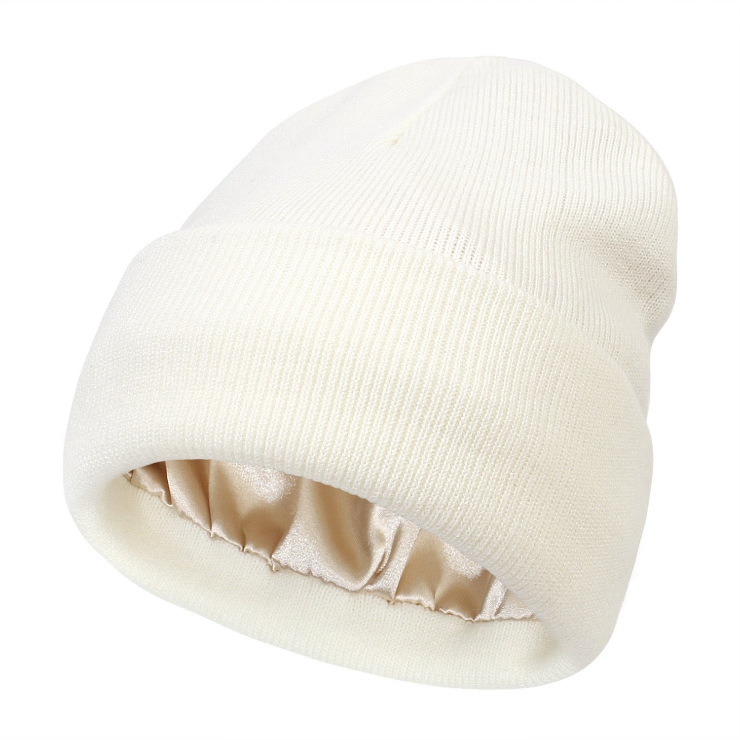 Satin Lined Knit Winter Beanie Product Image 11