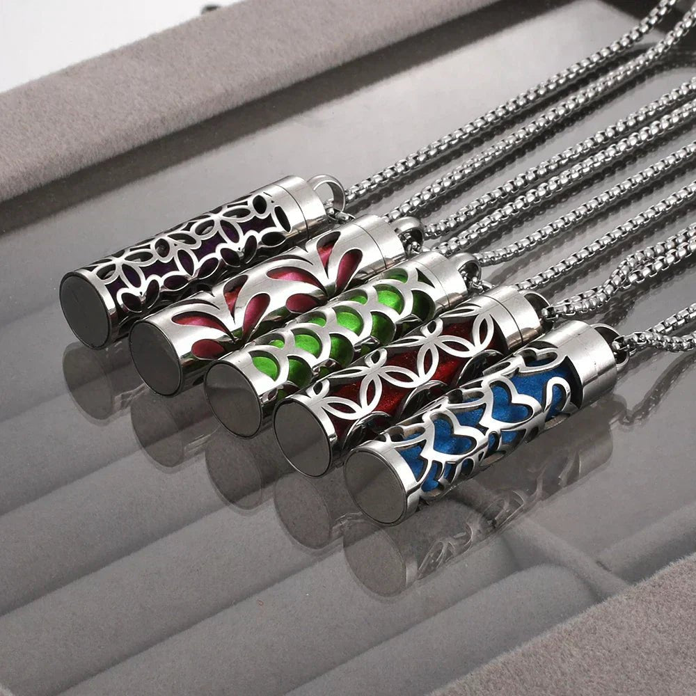 Scentkeeper Stainless Aromatherapy Pendant Necklace Product Image 01