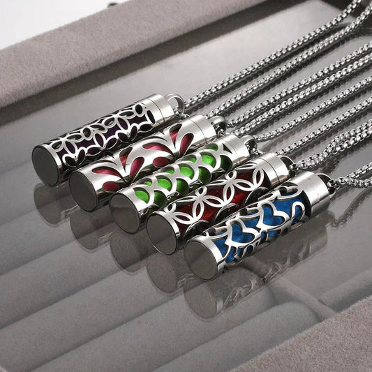 Scentkeeper Stainless Aromatherapy Pendant Necklace Product Image 01