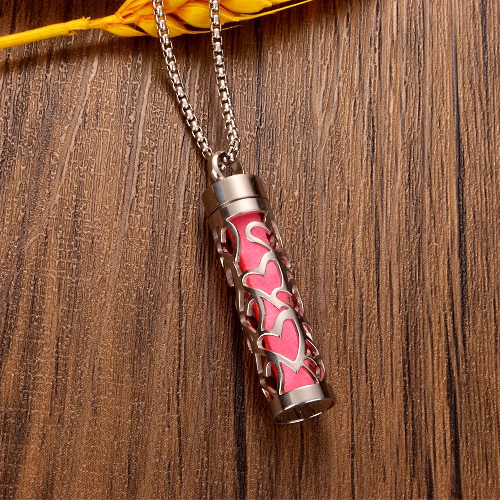 Scentkeeper Stainless Aromatherapy Pendant Necklace Product Image 05