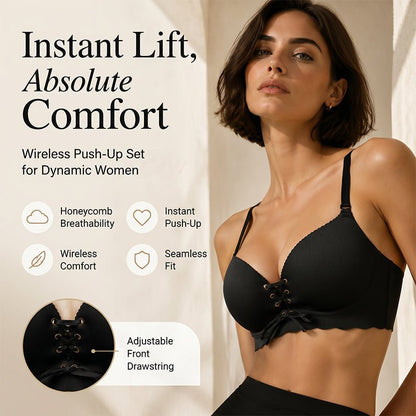 Seamless Push Up Bra Product Image 02