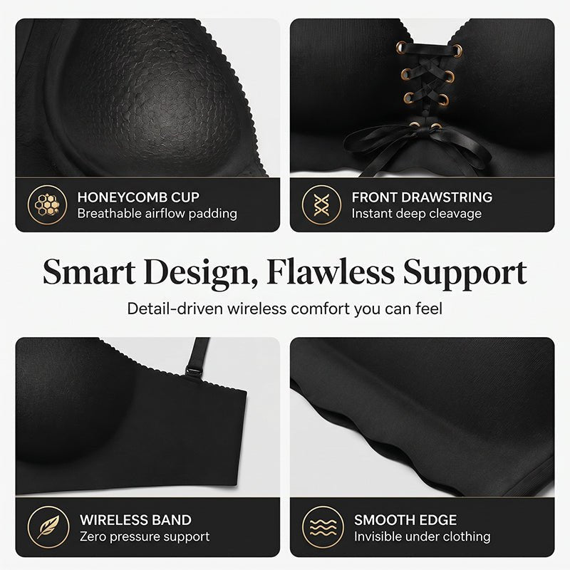 Seamless Push Up Bra Product Image 03