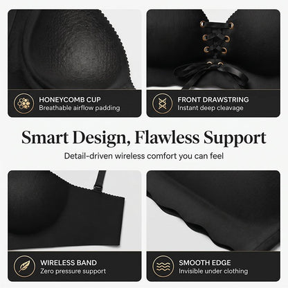 Seamless Push Up Bra Product Image 03