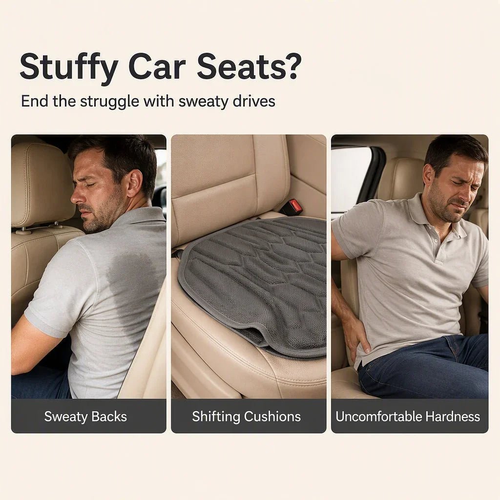 Seaweed Fiber Car Seat Cushion Product Image 04