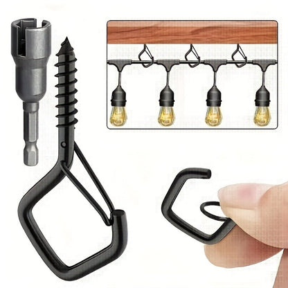Secure Square Stainless Hanging Hooks 20 Pack Product Image 02