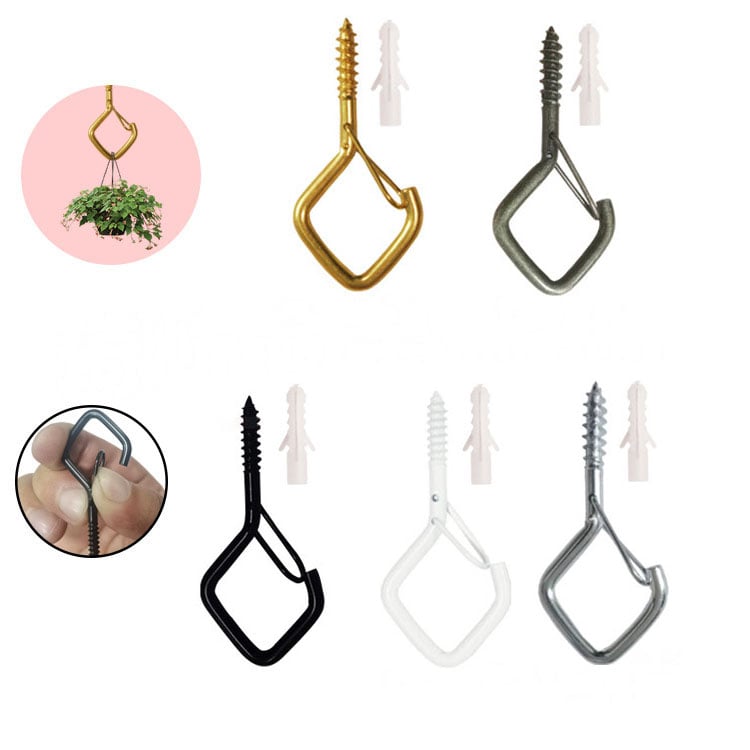 Secure Square Stainless Hanging Hooks 20 Pack Product Image 09