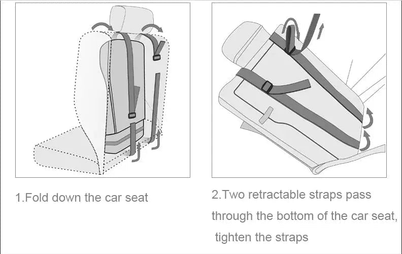 Securego Portable Child Travel Car Seat Product Image 07