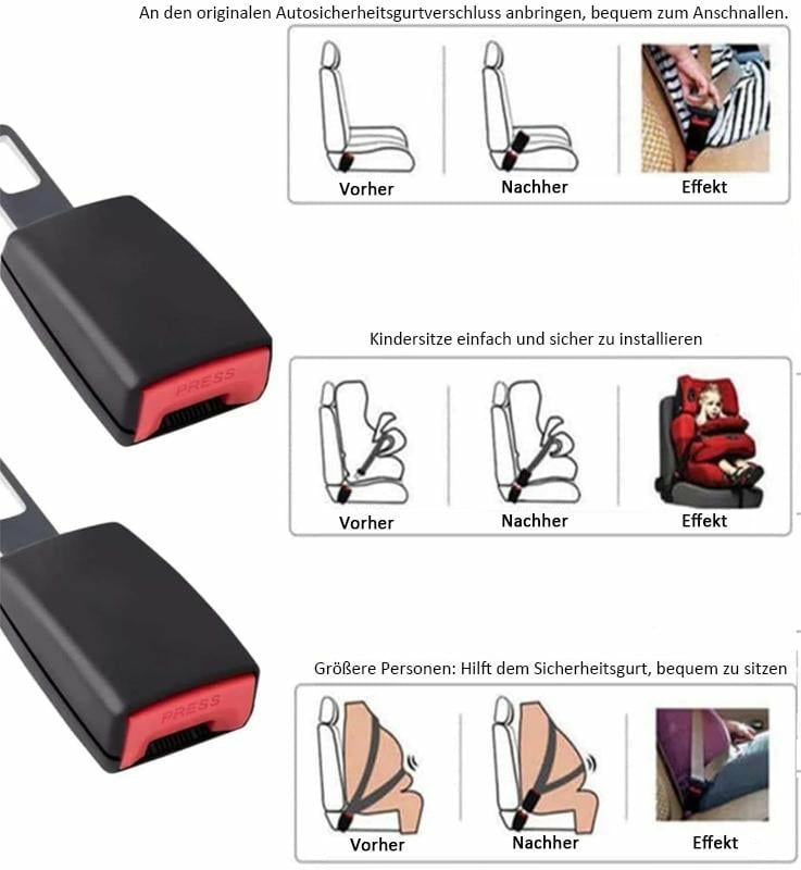 Secureride Vehicle Safety Belt Extension Set Product Image 06