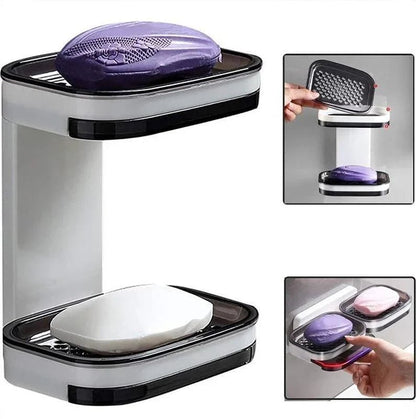 Self Draining Adhesive Soap Dish Product Image 02