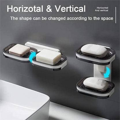 Self Draining Adhesive Soap Dish Product Image 04