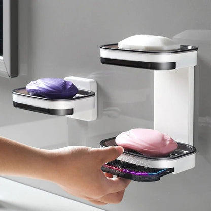 Self Draining Adhesive Soap Dish Product Image 08