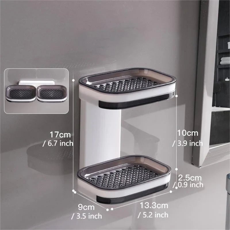 Self Draining Adhesive Soap Dish Product Image 11