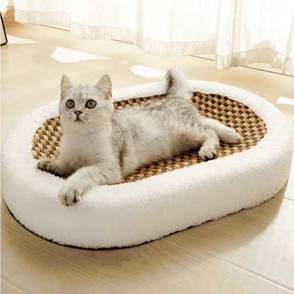 Sentry Cat Scratch Lounge Plush Rest Bed Product Image 02