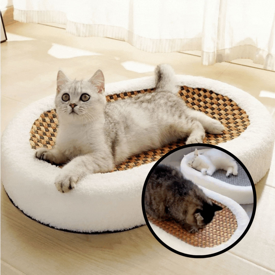 Sentry Cat Scratch Lounge Plush Rest Bed Product Image 07