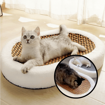 Sentry Cat Scratch Lounge Plush Rest Bed Product Image 07