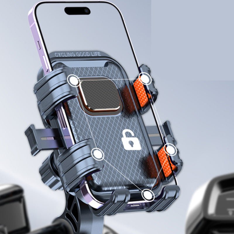 Shock Absorbing Motorcycle Phone Mount Product Image 02