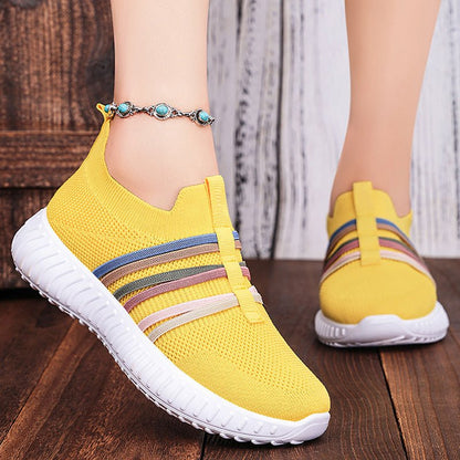Sierra Knit Slip On Sneakers Product Image 09