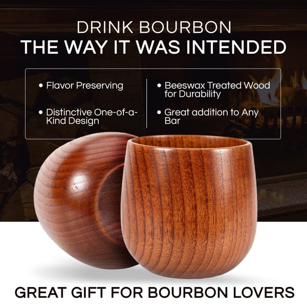 Sierra Wooden Bourbon Cup Charred Interior Product Image 04