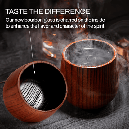 Sierra Wooden Bourbon Cup Charred Interior Product Image 05