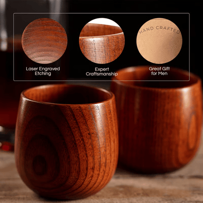 Sierra Wooden Bourbon Cup Charred Interior Product Image 06
