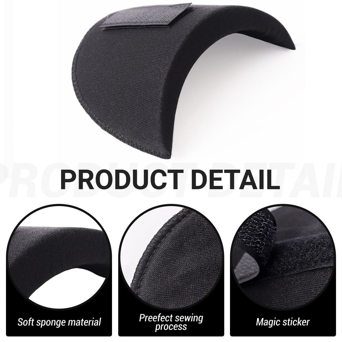 Silhouette Shoulder Pads Soft Sponge Lift Inserts Product Image 06