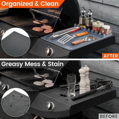 Silicone Grill Shelf Mat Organizer Product Image 03