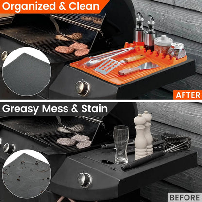 Silicone Grill Shelf Mat Organizer Product Image 04