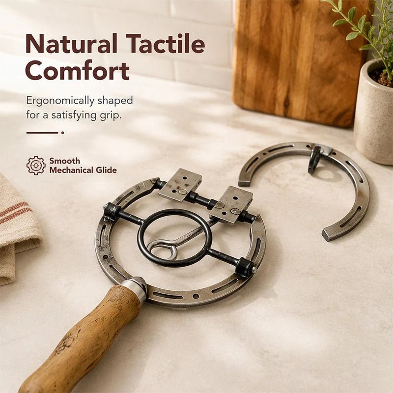 Silver Wall Mounted Iron Wine Opener Product Image 05