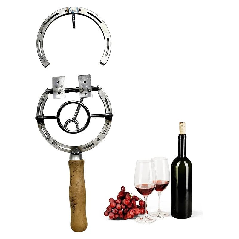 Silver Wall Mounted Iron Wine Opener Product Image 07