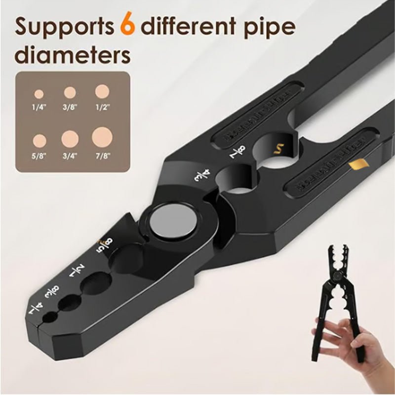 Six Size Copper Pipe Repair Pliers Product Image 03