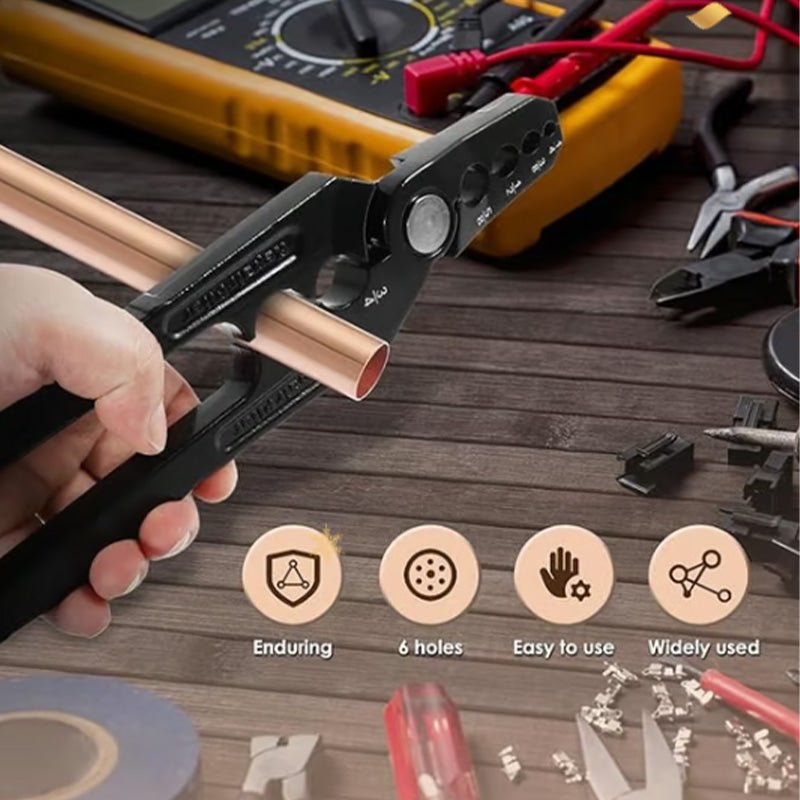 Six Size Copper Pipe Repair Pliers Product Image 04