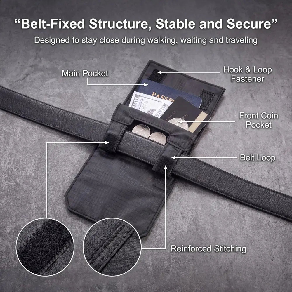 Slim Passport Belt Pouch Product Image 05