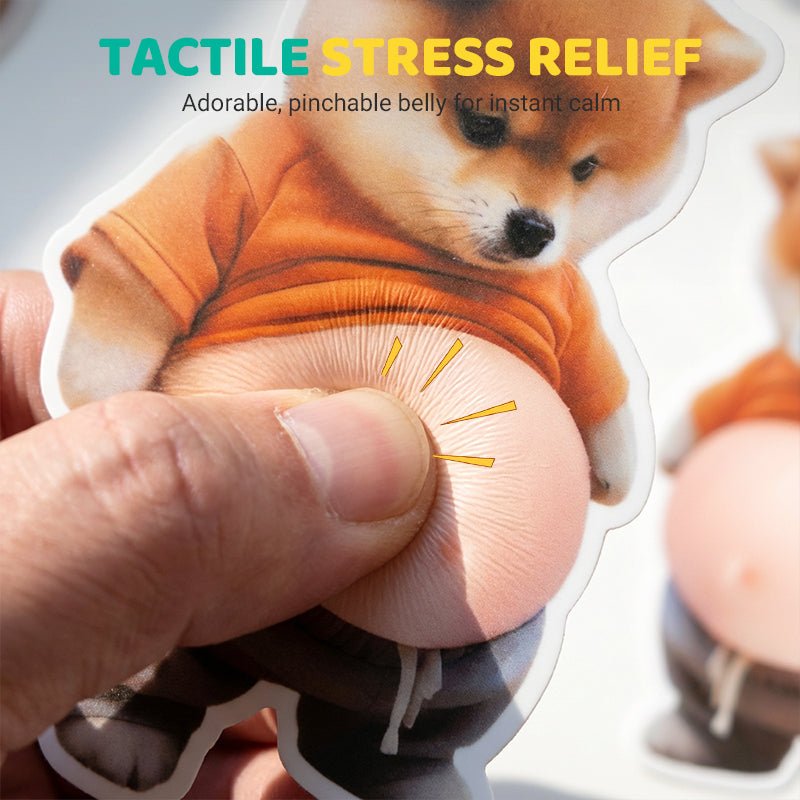 Smiling Pup Self Adhesive Door Stop Wall Protector Product Image 03