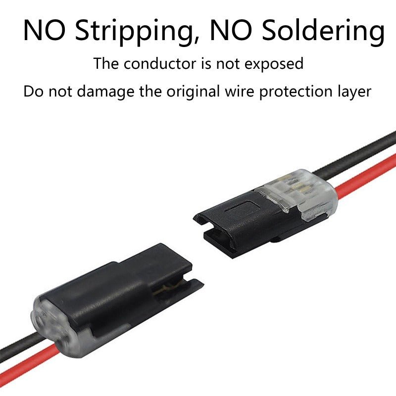 Snaplink 2 Pin Solderless Wire Connectors Product Image 02